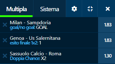 scommesse pronte Serie a 2022-02-13