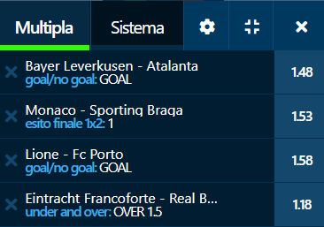 scommesse pronte Europa League 2022-03-17