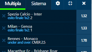 Scommesse vincenti 15-04-22