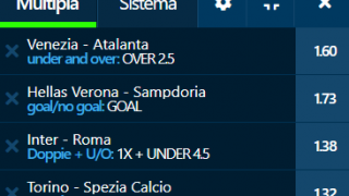 Scommesse vincenti 23-04-22