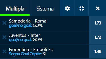 scommesse pronte Serie a 2022-04-03