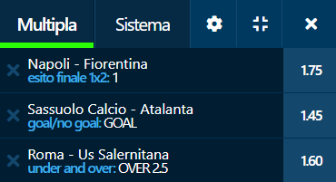 scommesse pronte Serie a 2022-04-10