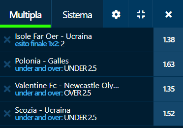 scommesse pronte di oggi 2022-06-01