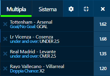 scommesse pronte di oggi 2022-05-12