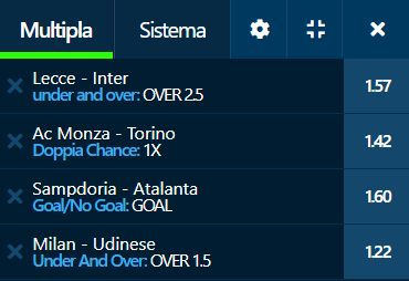 scommesse pronte Serie a 2022-08-13