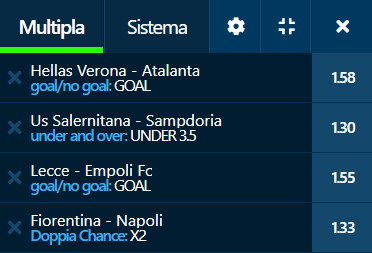 scommesse pronte Serie a 2022-08-27