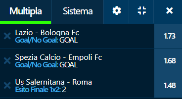 scommesse pronte Serie a 2022-08-13