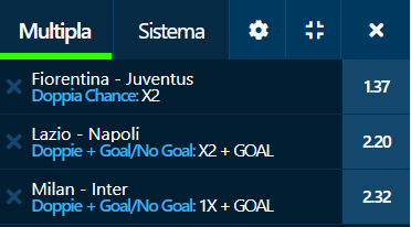 schedina serie a 03-09-22