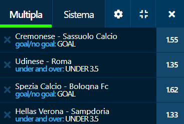 scommesse pronte Serie a 2022-09-03