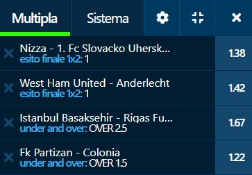 scommesse pronte di oggi 2022-10-13
