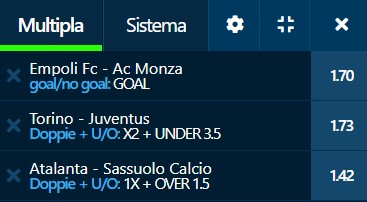 scommesse pronte Serie a 2022-10-15