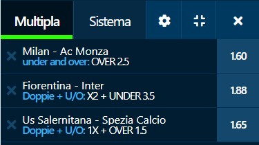 scommesse pronte Serie a 2022-10-22