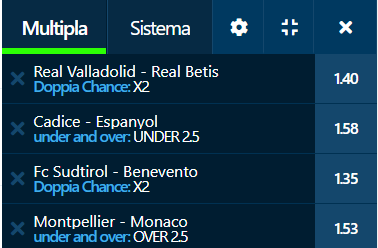 scommesse pronte di oggi 2022-10-09