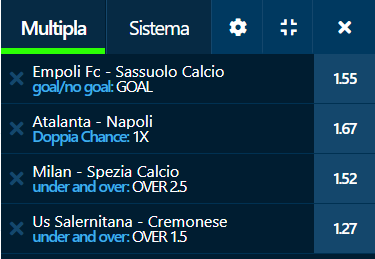 scommesse pronte Serie a 2022-11-05