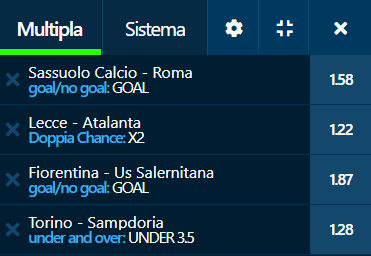 scommesse pronte Serie a 2022-11-09