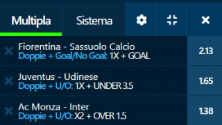 Scommesse vincenti 07-01-23