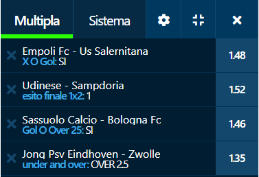 scommesse pronte di oggi 2023-05-08