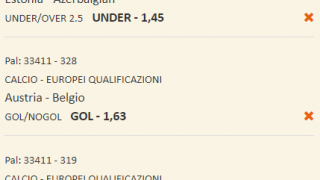 Scommesse vincenti 13-10-23