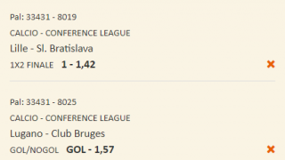 Scommesse vincenti 26-10-23