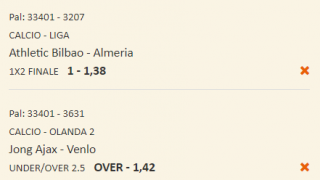 Scommesse vincenti 06-10-23