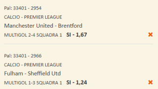 Scommesse vincenti 07-10-23