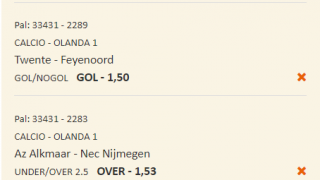 Scommesse vincenti 29-10-23