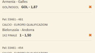 Scommesse vincenti 18-11-23