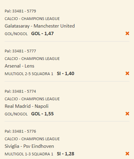 scommesse pronte Champions League 2023-11-28