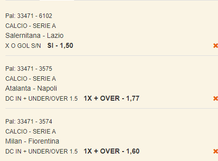 scommesse pronte Serie a 2023-11-25