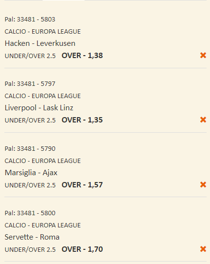 scommesse pronte Europa League 2023-11-30