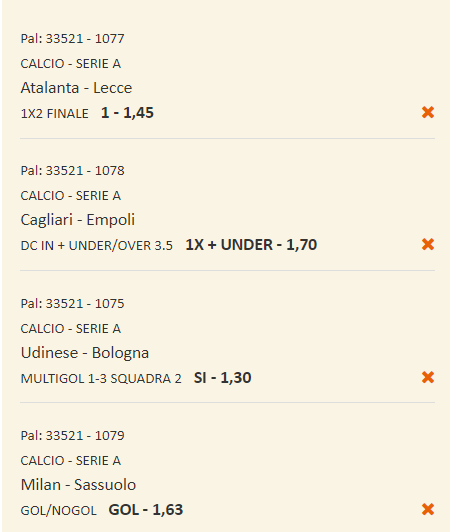 scommesse pronte Serie a 2023-12-30