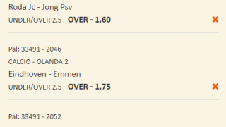Scommesse vincenti 08-12-23
