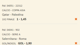 Scommesse vincenti 29-01-24