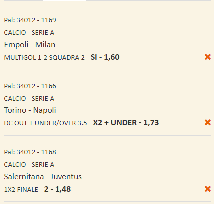 scommesse pronte Serie a 2024-01-06