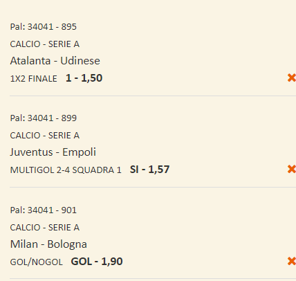scommesse pronte Serie a 2024-01-27