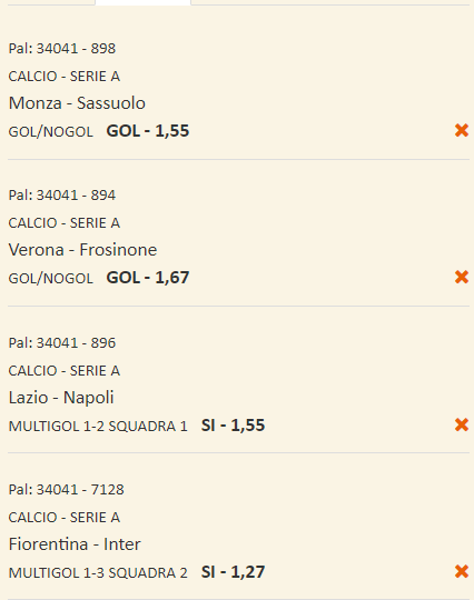 scommesse pronte Serie a 2024-01-27