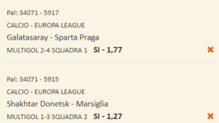 Scommesse vincenti 15-02-24