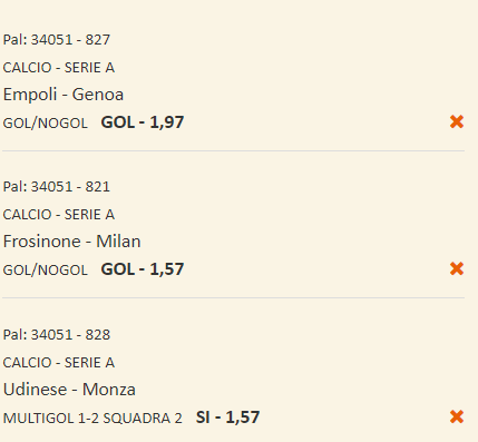 scommesse pronte Serie a 2024-02-03