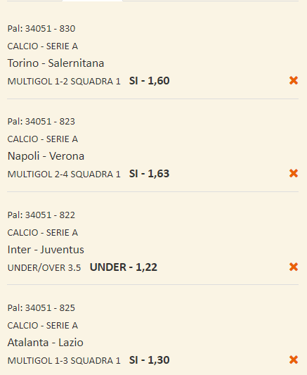 scommesse pronte Serie a 2024-02-03