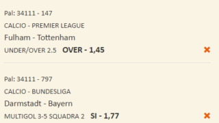 Scommesse vincenti 16-03-24