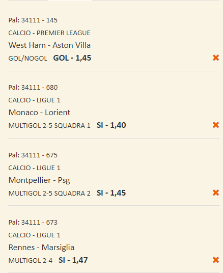 scommesse pronte di oggi 2024-03-17