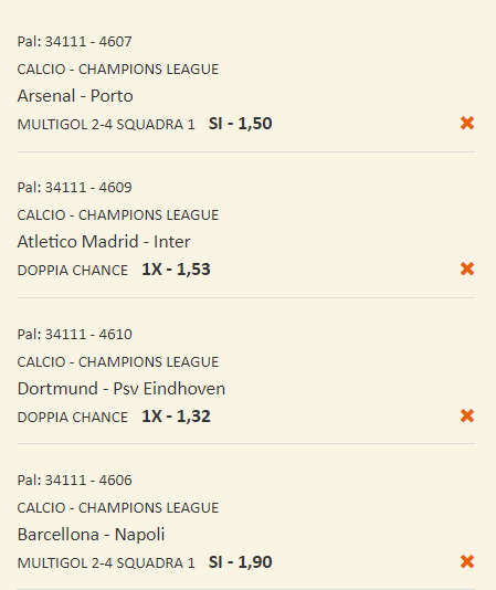 scommesse pronte Champions League 2024-03-13