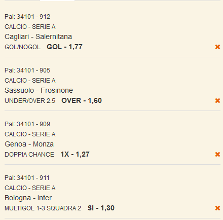 scommesse pronte Serie a 2024-03-09