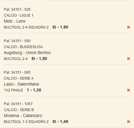 scommesse pronte di oggi 2024-04-12