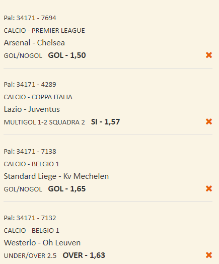 scommesse pronte di oggi 2024-04-23