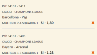 Scommesse vincenti 17-04-24