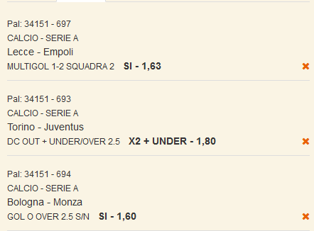 scommesse pronte Serie a 2024-04-13