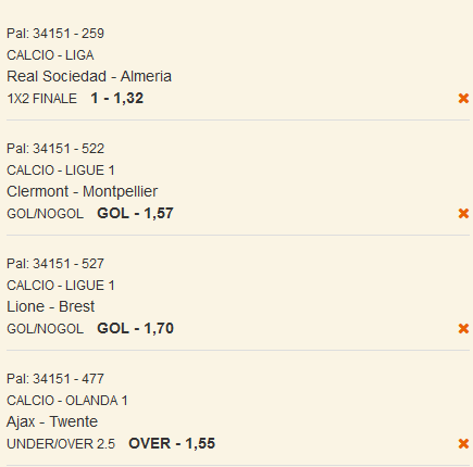 scommesse pronte di oggi 2024-04-14