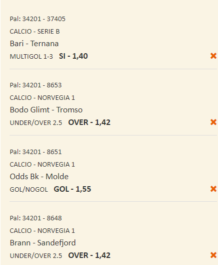 scommesse pronte Serie a 2024-05-16