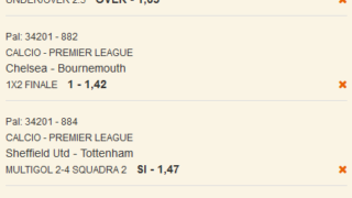 Scommesse vincenti 19-05-24